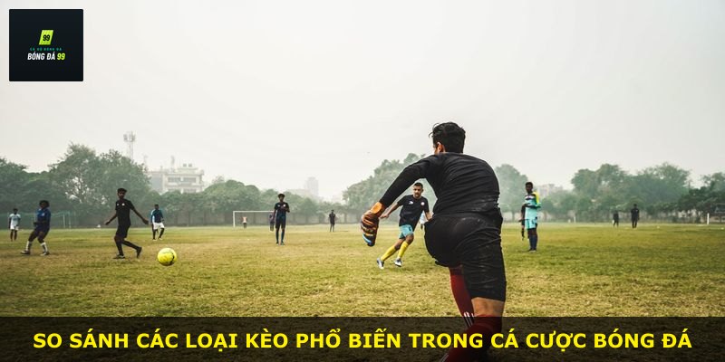 So sánh các loại kèo phổ biến trong cá cược bóng đá